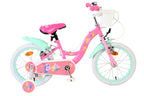 Volare barbie kinderfiets - meisjes - 16 inch - roze - twee handremmen