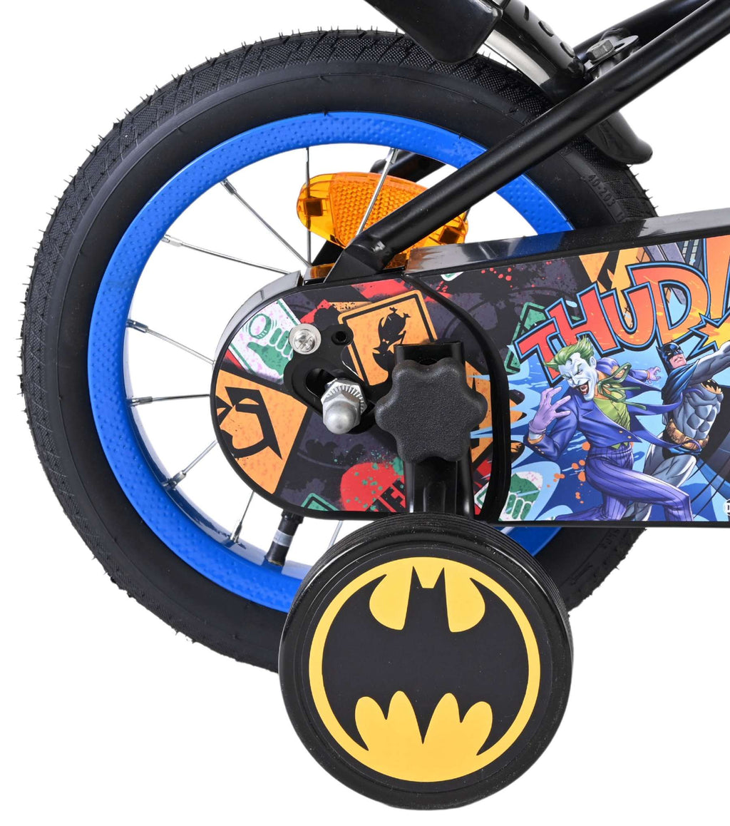 Batman - Batman kinderfiets - jongens - 12 inch - zwart