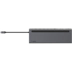 Belkin connect 11-in-1 usb-c hub dockingstation (zilver zwart)
