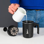 Bialetti tutto crema melkopschuimer (zwart)