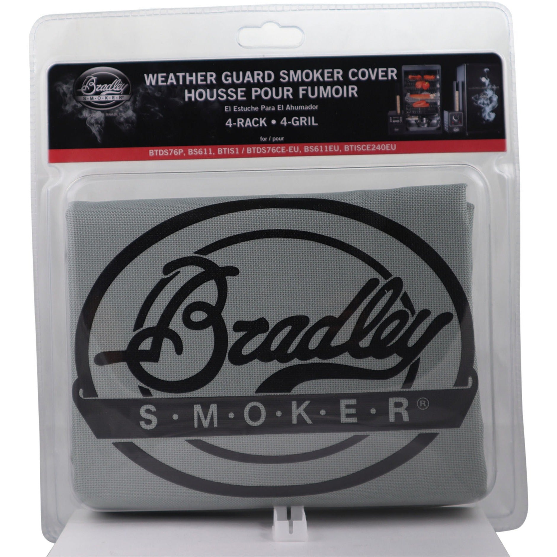 Bradley smoker cover - 6 rack original smoker btwrc6 beschermkap (zwart)
