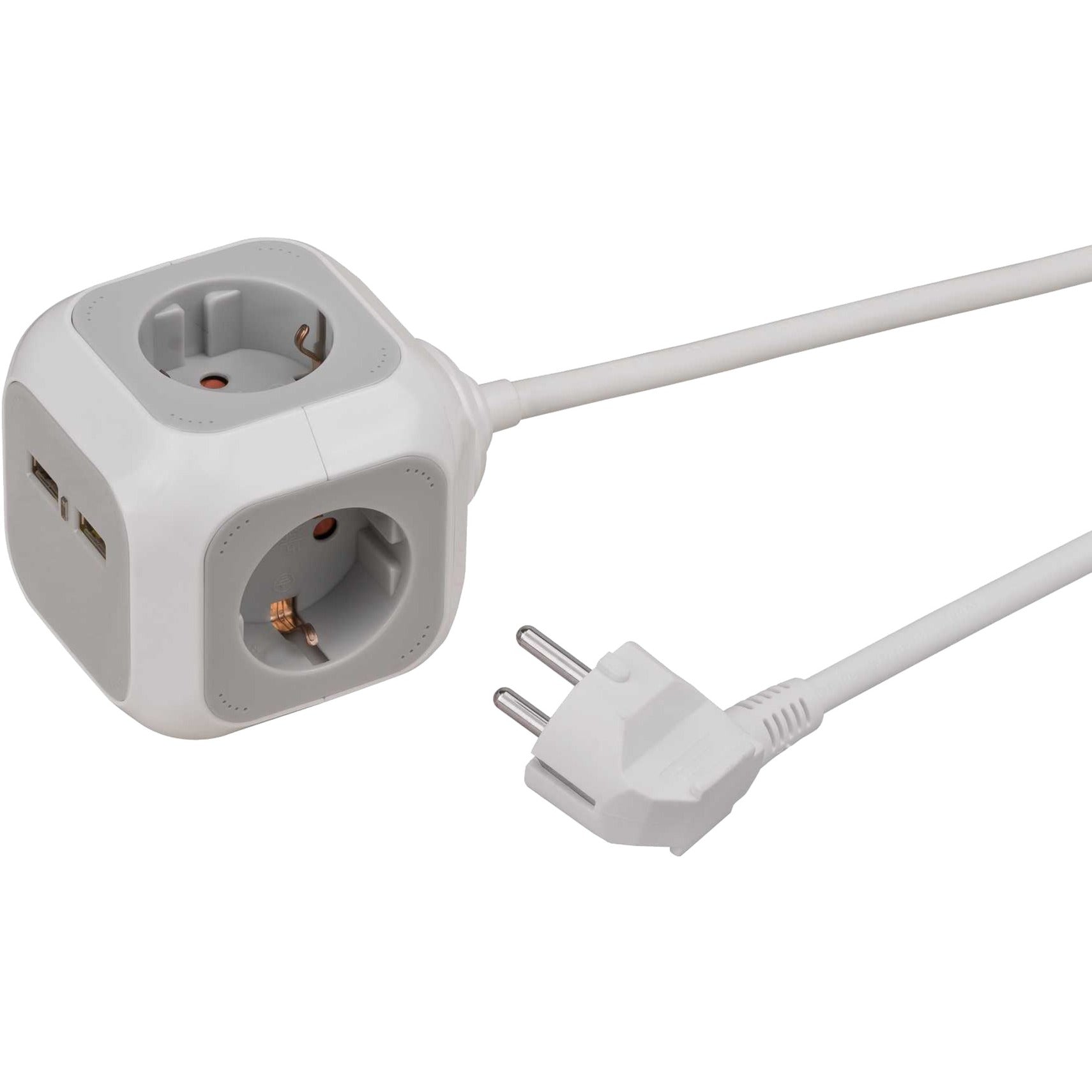 Brennenstuhl meervoudige verdeler alea power socket block with usb-charger