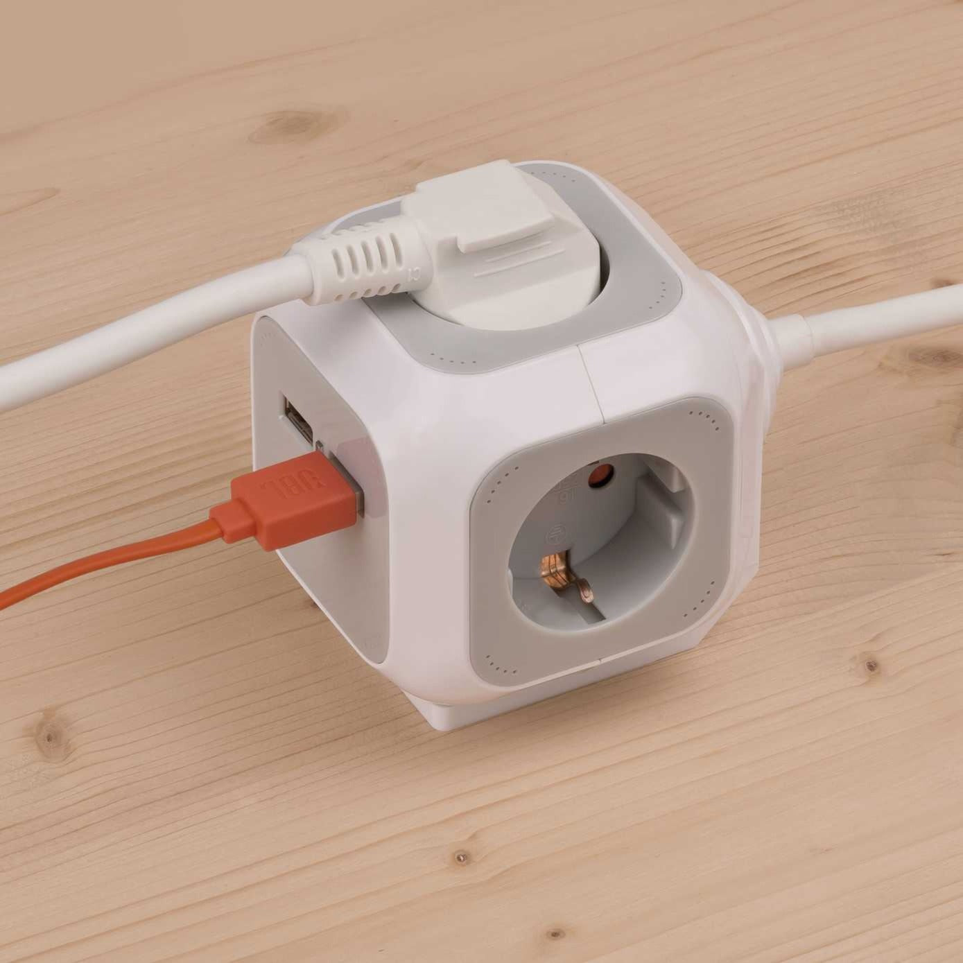 Brennenstuhl meervoudige verdeler alea power socket block with usb-charger