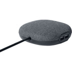 Brennenstuhl brennenstuhl®estilo laadstation met textieloppervlak 1xeuro-socket en 2xusb-charger zwart antraciet - 1150020010