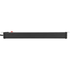 Brennenstuhl premium-line 19 stekkerdoos 8-voudig stekkerdoos (zwart lichtgrijs, 3 meter)