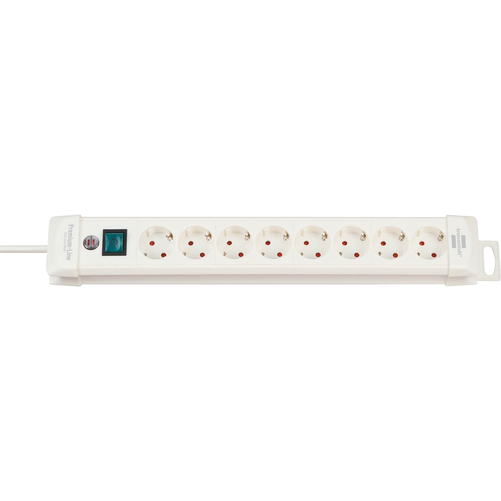 Brennenstuhl premium-line stekkerdoos 8-voudig, 3m stekkerdoos (voor 8 stekkers)
