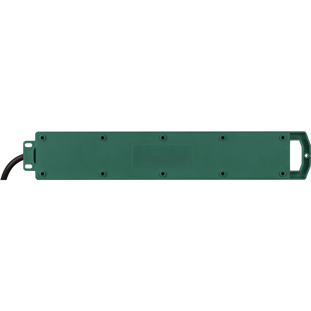 Brennenstuhl super-solid sl 554 tuin-contactverdeler stekkerdoos (donkergroen, 5 meter)