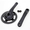 Cortina - crankstel 38t black matt