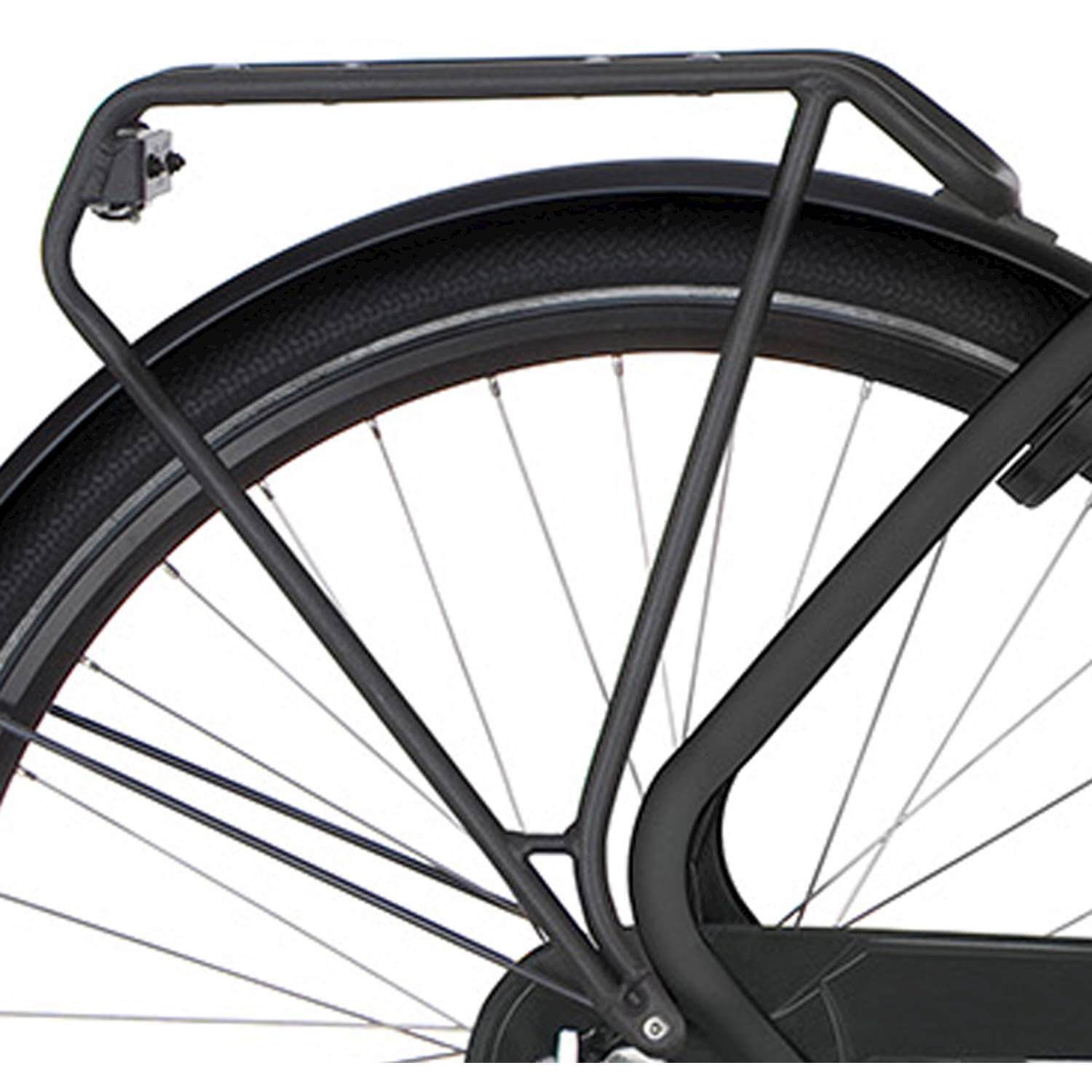 Cortina - achterdrager common jet black matt mik-hd