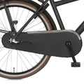 Cortina carter de chaîne en tissu laqué 26 U4 jet noir mat