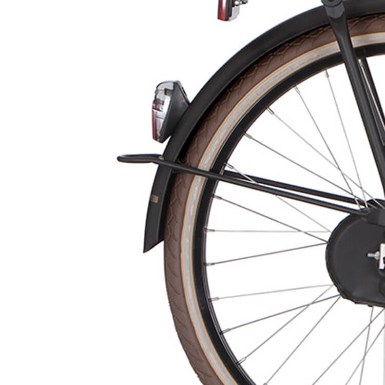 Cortina Garde-boue arrière 26 U4 jet noir mat