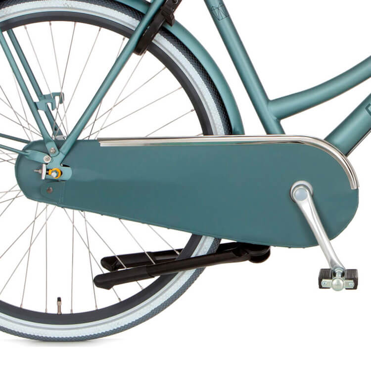 Cortina carter de chaîne en tissu laqué U4 vert opale mat 7v