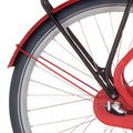 Cortina Spatbordstang achter 28 Common true red matt