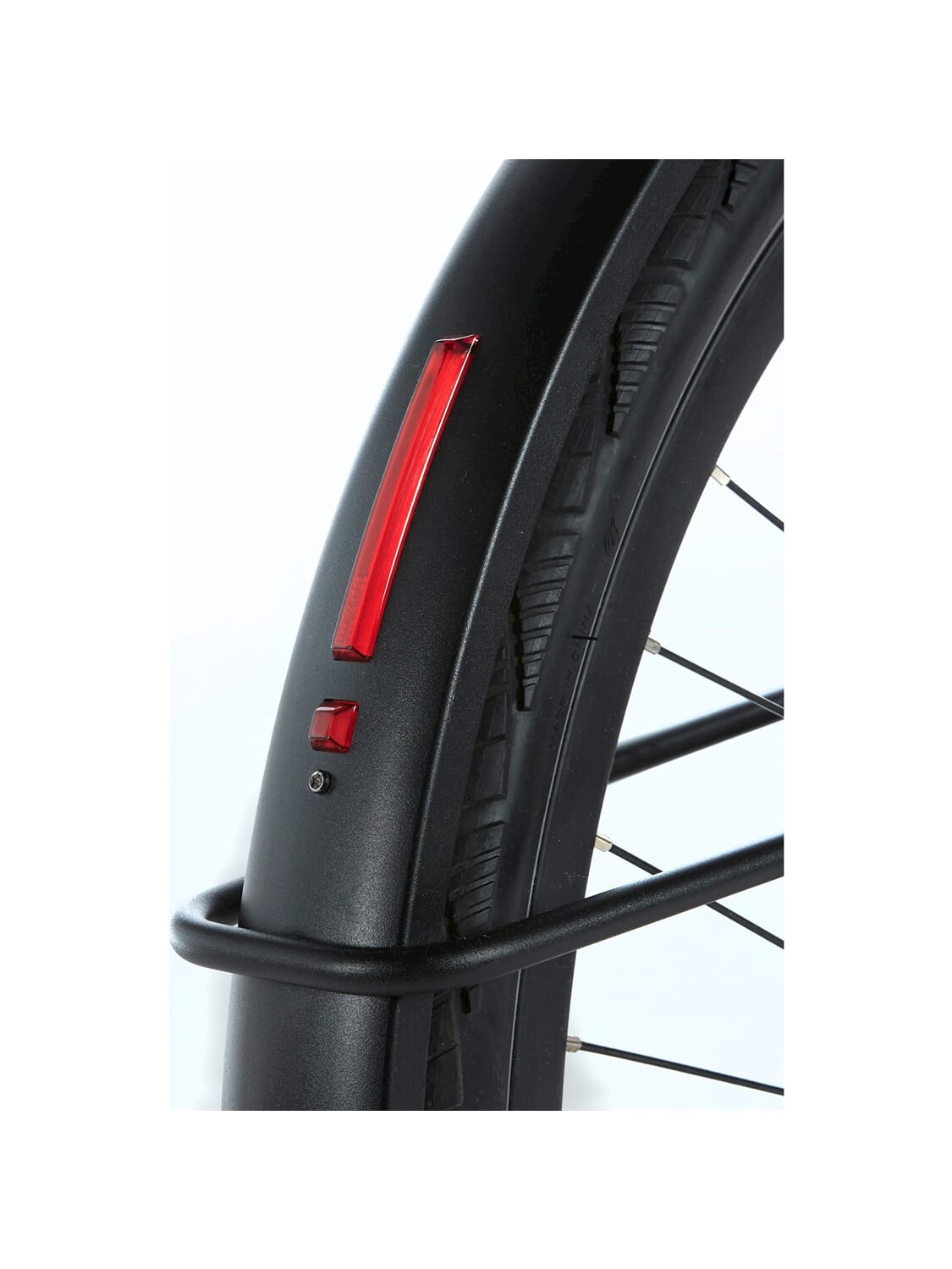 Cortina spatbord achter pling e-lett black matt