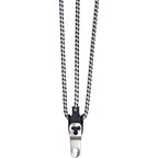 Cortina snelbinder jakarta 76 cm wit zwart
