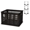 Cortina - krat dubai incl. bevestiging 295l zwart 45x35x25cm