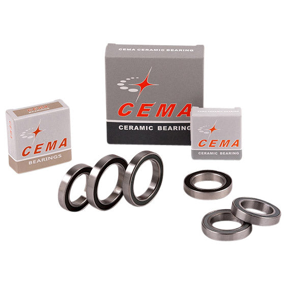 Cema - Cema kogellager 24x37x7 sg3 coated keramisch zwart