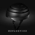 - Closca helm Loop reflective zwart L 60-63cm