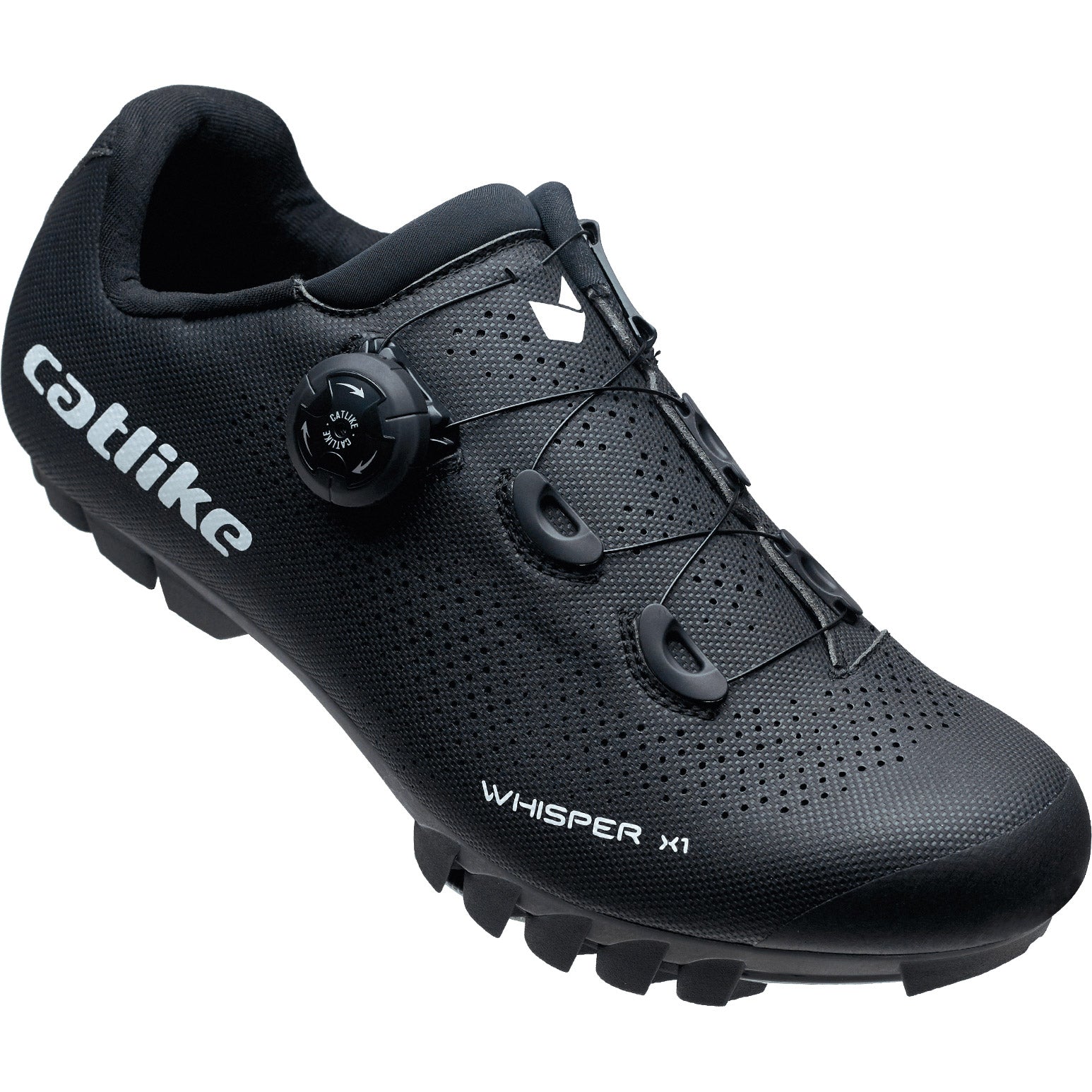 Catlike mtb schoenen whisper x1 mtb nylon maat 42 zwart