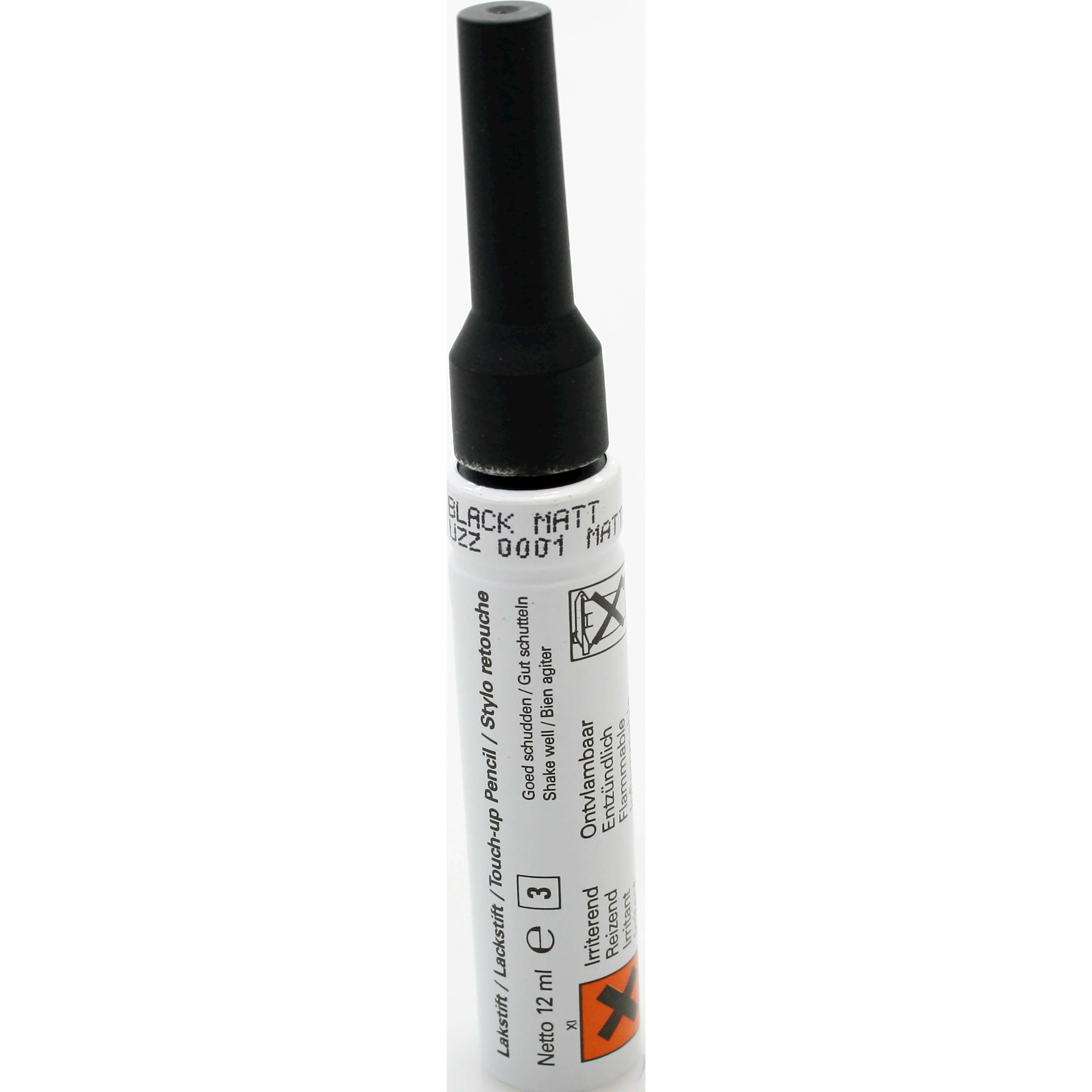 Cortina - lakstift black uzz 0001 matte