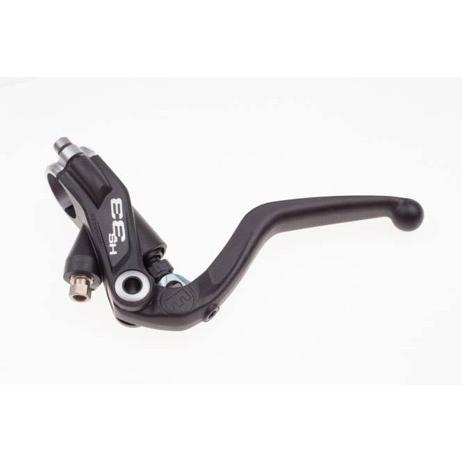 Magura Levier de frein HS33 réflexion noir/argent 4 doigts V/A avec bille 2700306