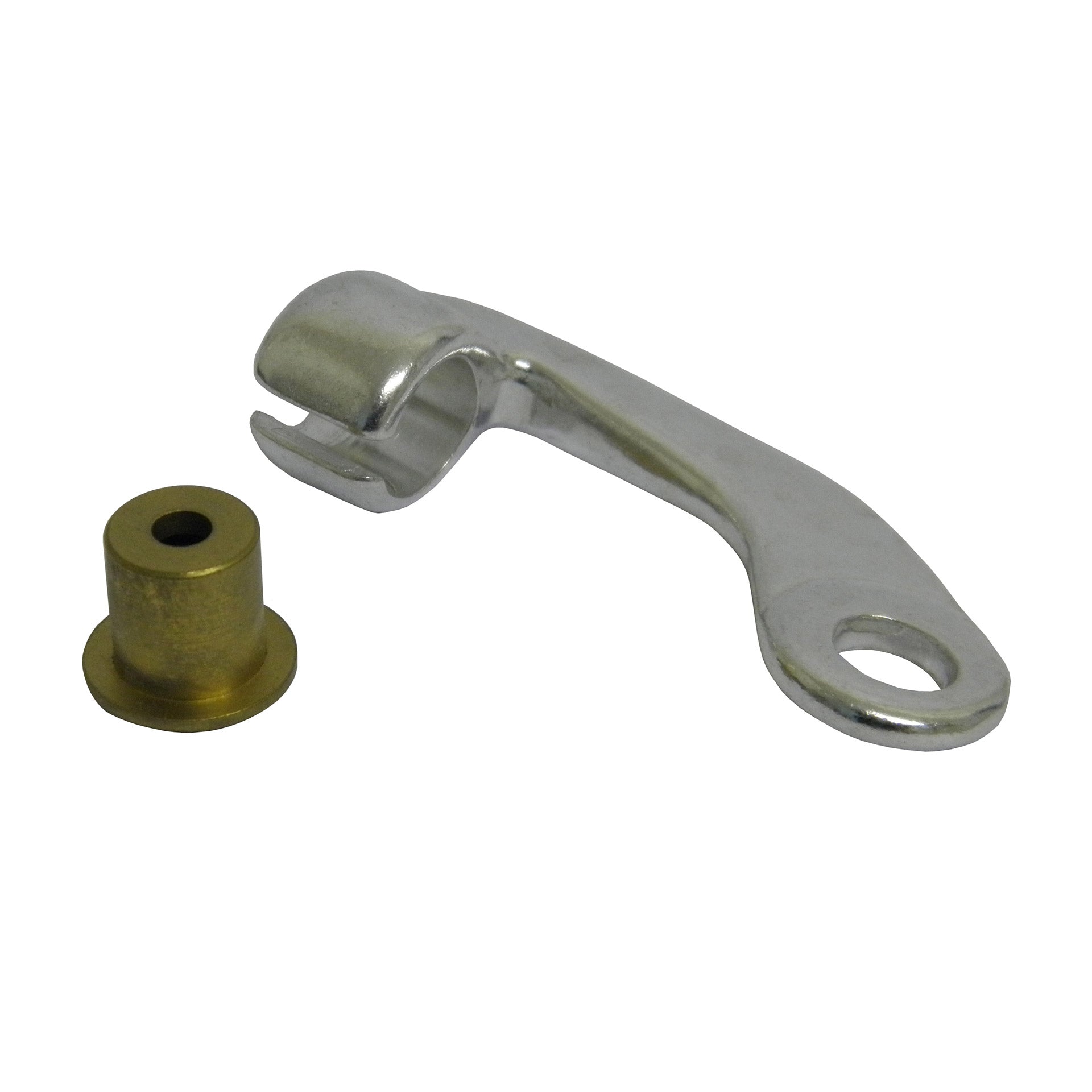 VWP - kabelgeleider m/busjealuminium zadelp.bev.zilver 1266-a