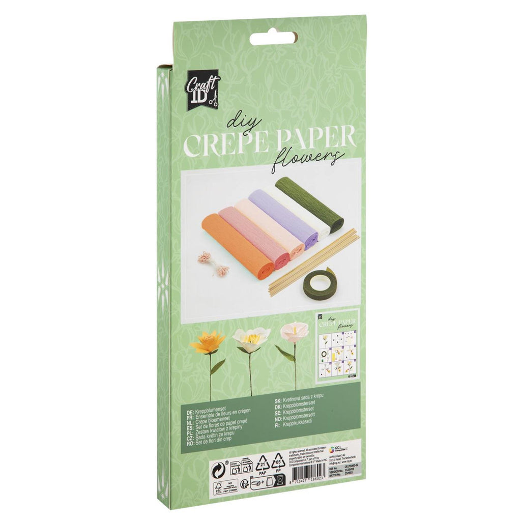 Craft ID - Craft ID Crepe bloemen knutselset