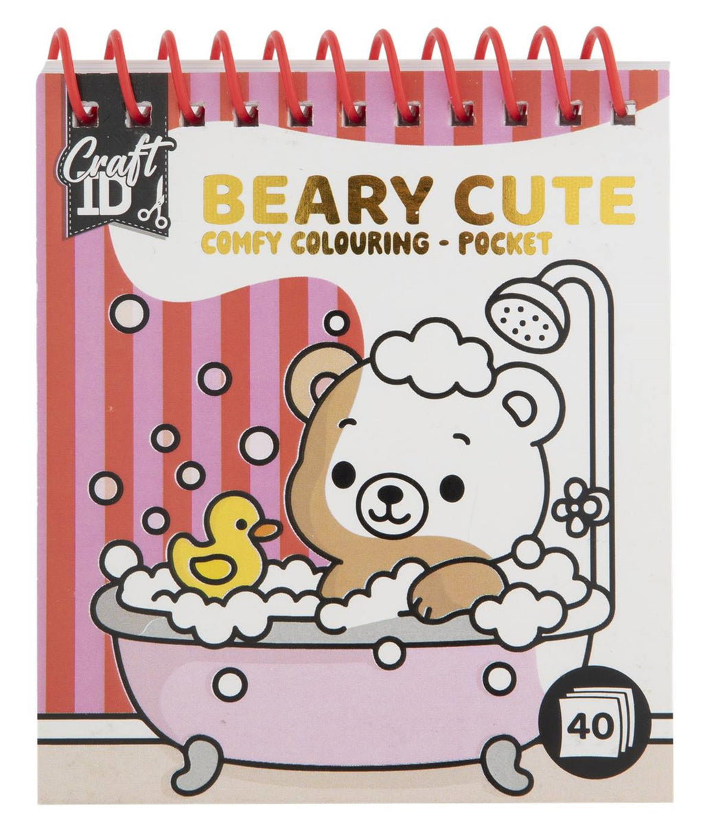 Craft ID - Craft ID Mini makkelijk kleurboek - 40 pagina's