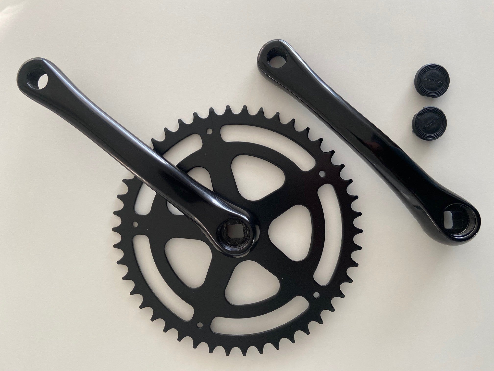 Hulzebos Cycle Parts B.V. - Hulzebos Cycle Parts B.V. White label crankstel 46t 170mm aluminium zwart