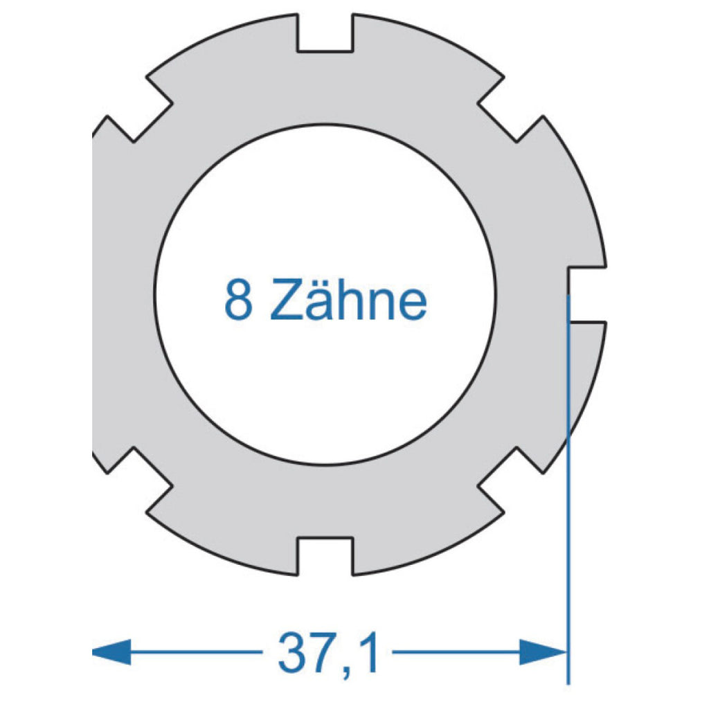 Cycplus - Cycplus gereedschap power.tool 2-zijdig t8 37.1 & t12 24.0