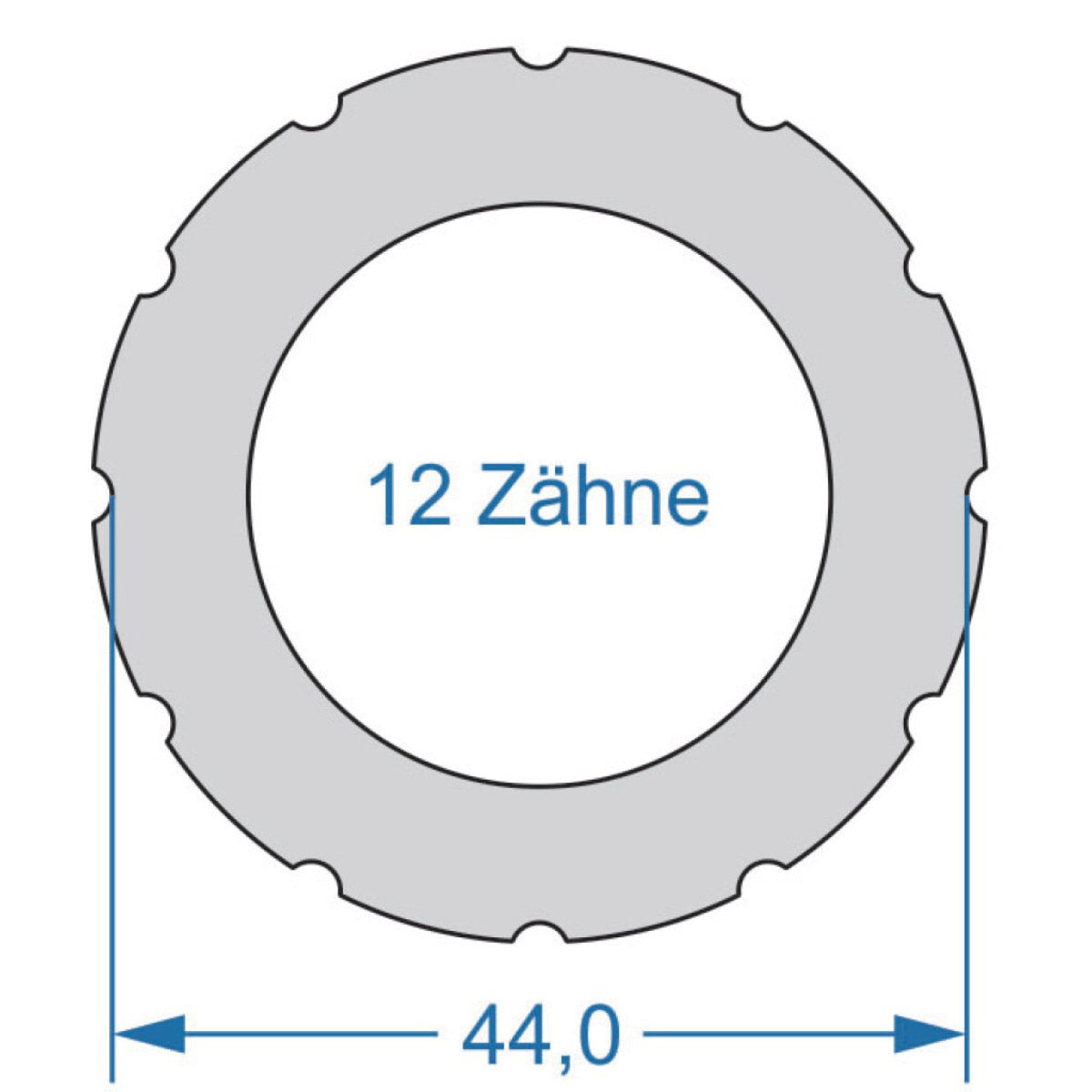 Cycplus - Cycplus gereedschap power.tool 1-zijdig t12 44.0