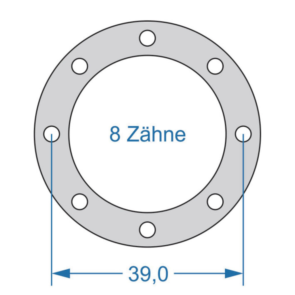 Cycplus cyclus gereedschap power.tool 1-zijdig t8 39.0