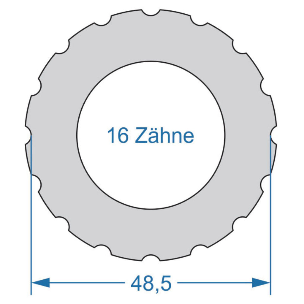 Cycplus - Cycplus gereedschap power.tool 1-zijdig t16 48.5