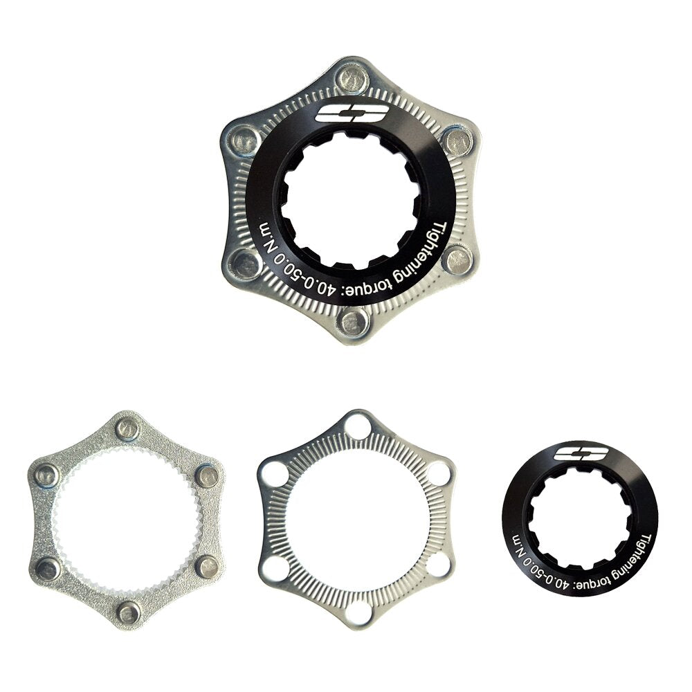 Cyclotech Cyclotech - Cyclotech Cyclotech Cyclotech adapter centerlock naar 6 gaats quick release