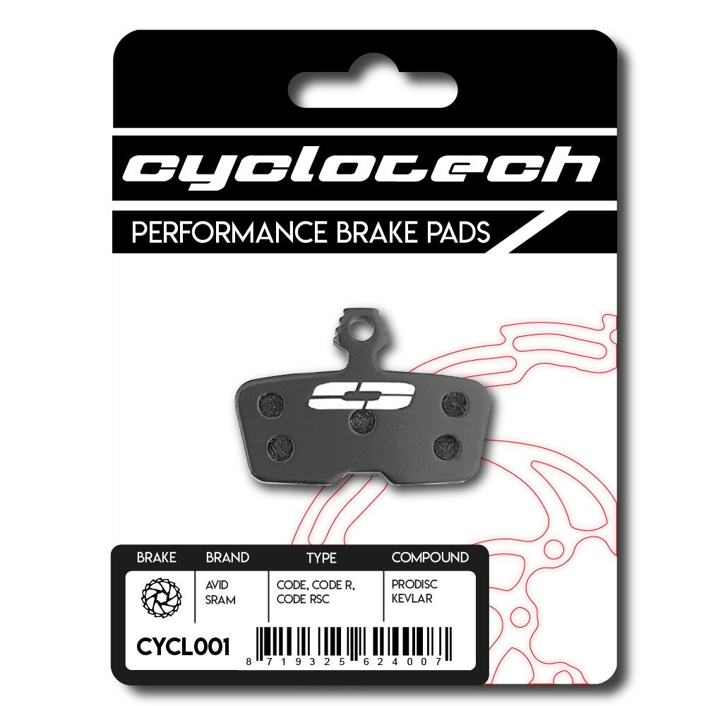 Cyclotech Cyclotech - Cyclotech Cyclotech Cyclotech schijfremblok prodisc kevlar sram code r