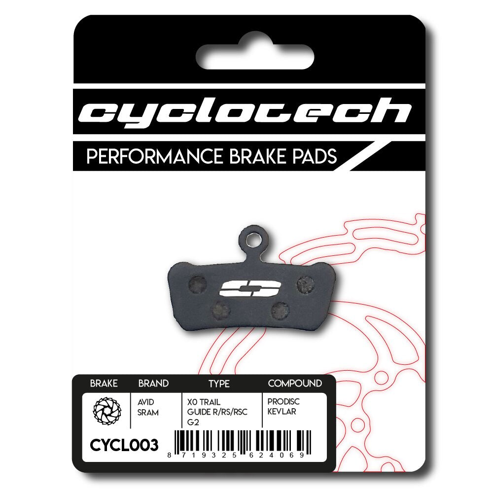 Cyclo - Cyclo Tech schijfremblok prodisc kevlar sram g2