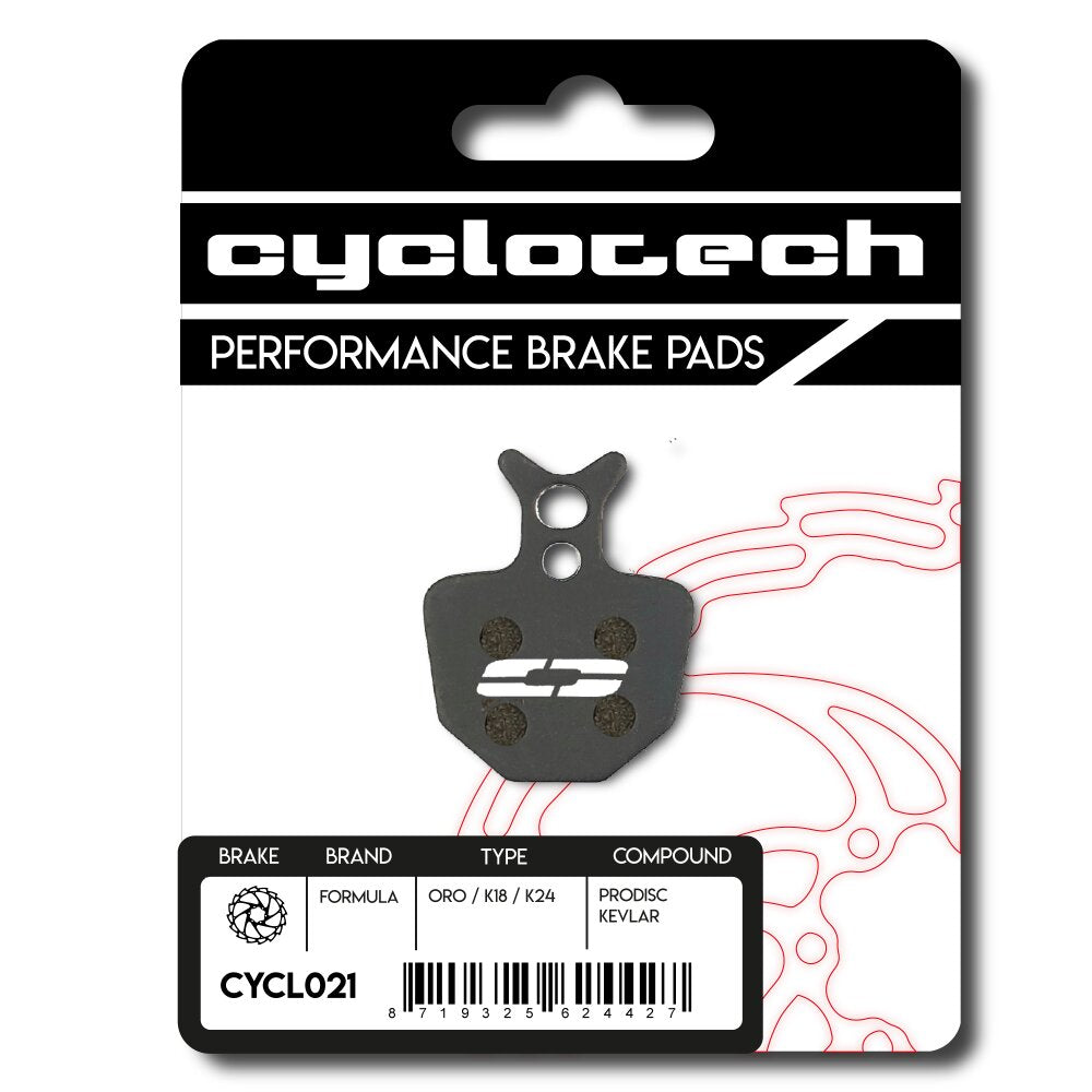 Cyclo - Cyclo Tech schijfremblok prodisc kevlar formula oro