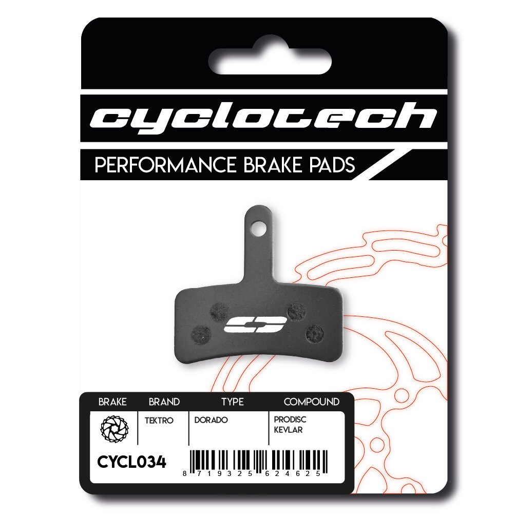 Cyclo - Cyclo Tech schijfremblok prodisc kevlar tektro dorado