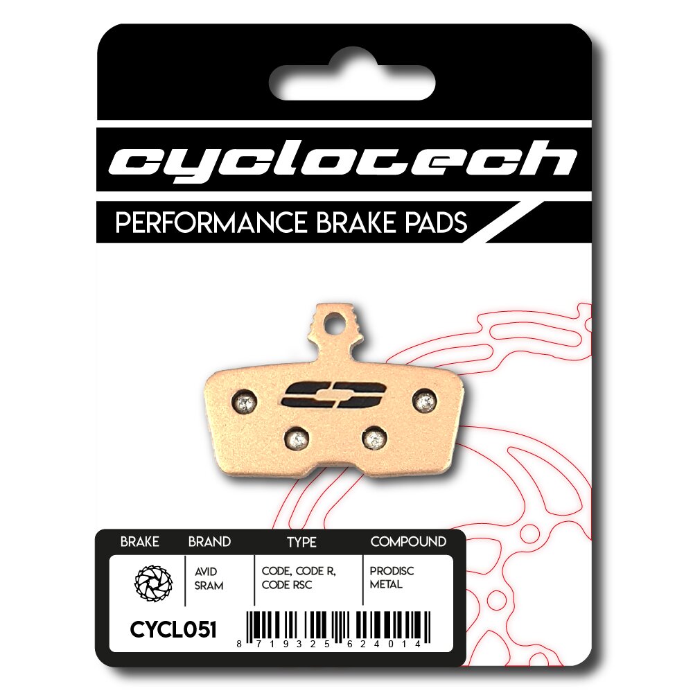Cyclo - Cyclo Tech schijfremblok prodisc metal sram code r