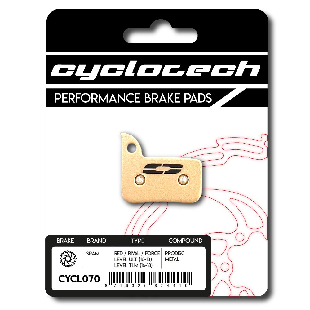 Cyclo - Cyclo Tech schijfremblok prodisc metal sram red