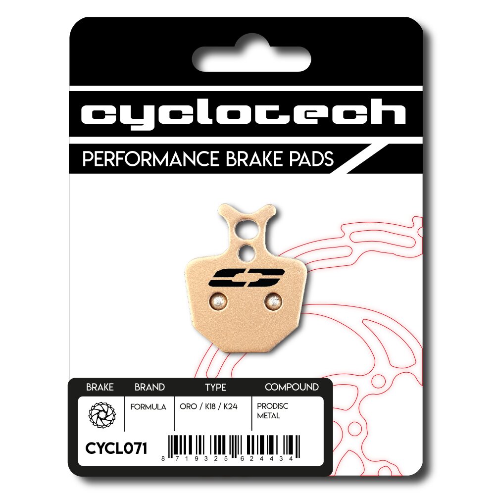Cyclo - Cyclo Tech schijfremblok prodisc metal formula oro