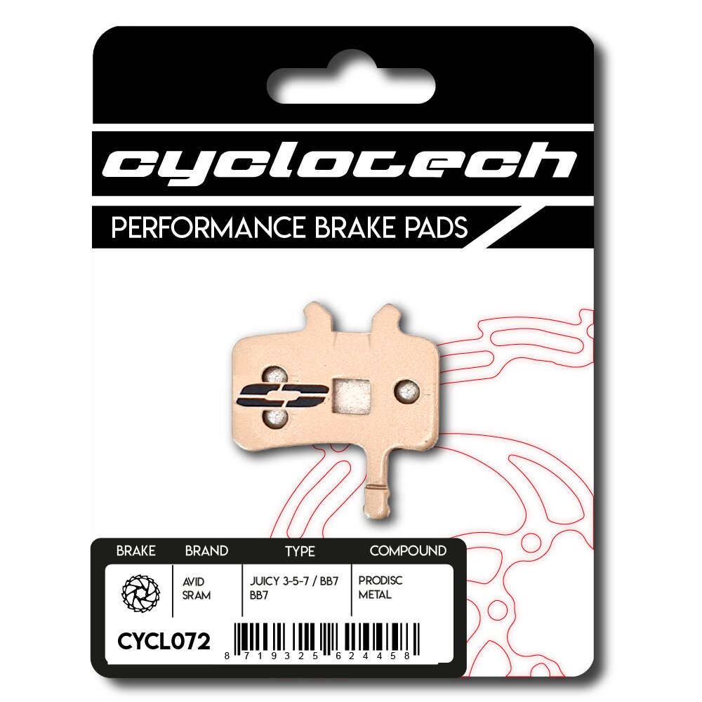 Cyclo - Cyclo Tech schijfremblok prodisc metal avid juicy