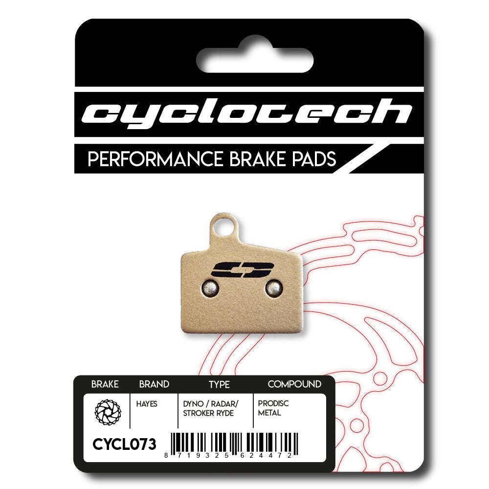 Cyclo - Cyclo Tech schijfremblok prodisc metal hayes dyno
