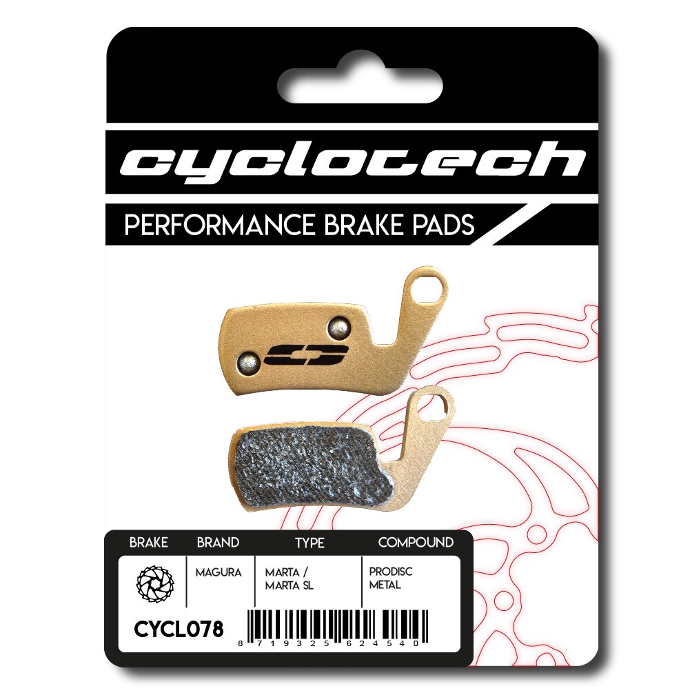Cyclo - Cyclo Tech schijfremblok prodisc metal magura marta