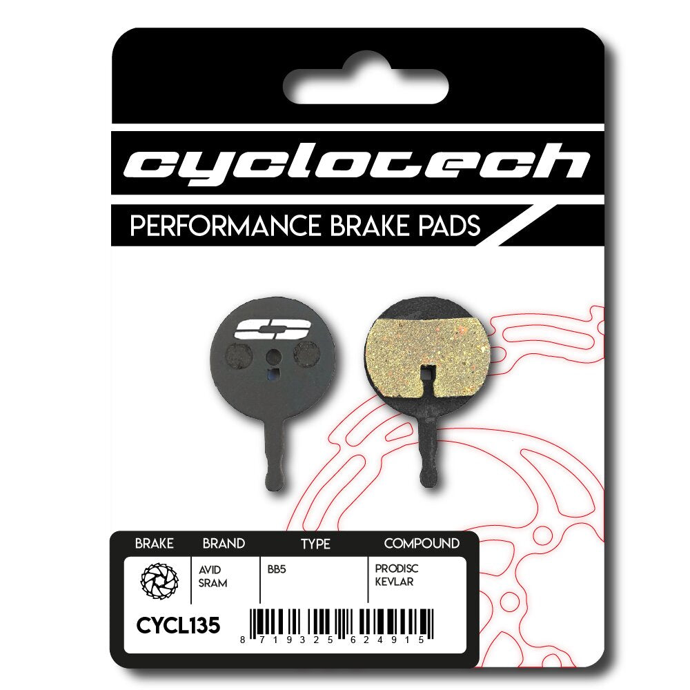 Cyclo - Cyclo Tech schijfremblok prodisc kevlar avid bb5