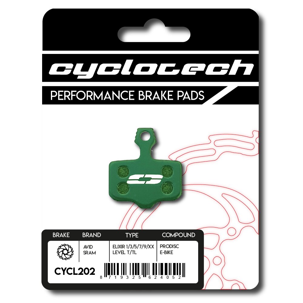 Cyclo - Cyclo Tech schijfremblok prodisc e-bike sram red