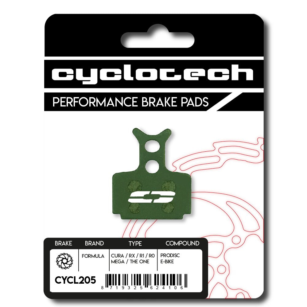 Cyclotech Cyclotech - Cyclotech Cyclotech Cyclotech schijfremblok prodisc e-bike formula cura