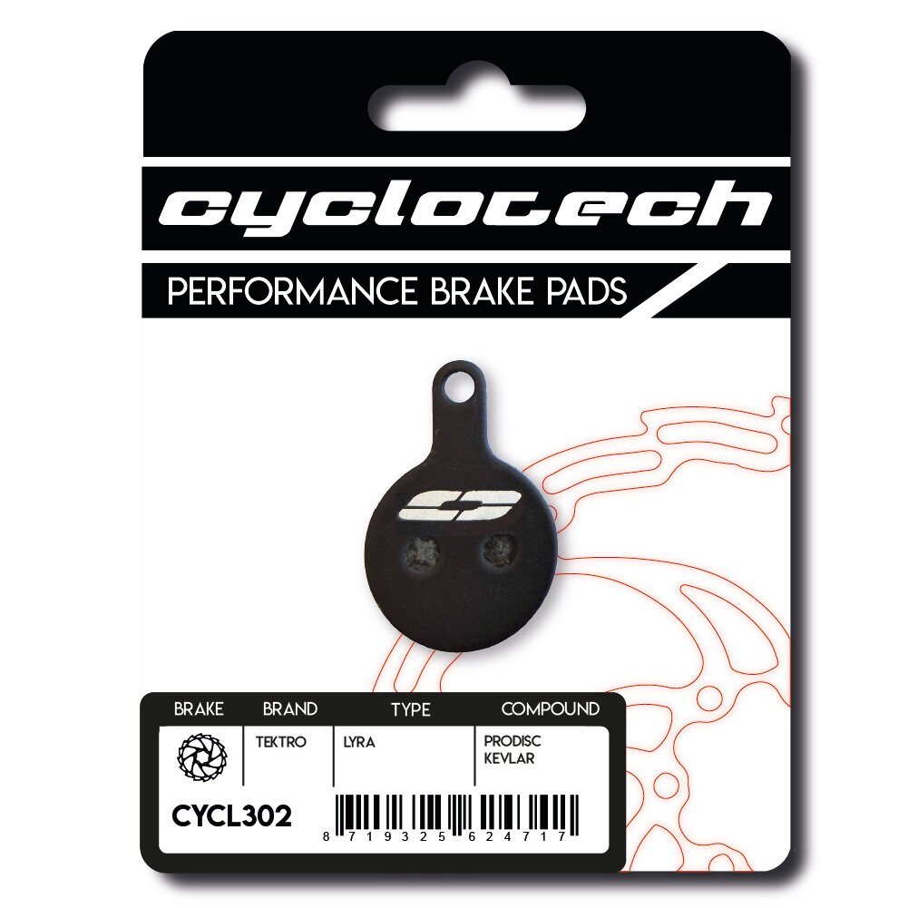 Cyclo - Cyclo Tech schijfremblok prodisc kevlar tektro lyra