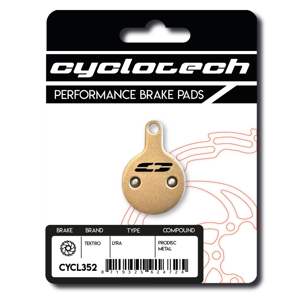 Cyclo - Cyclo Tech schijfremblok prodisc metal tektro lyra