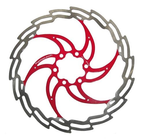 Cyclo - Cyclo Tech remschijf prodisc ninja 203 mm rood